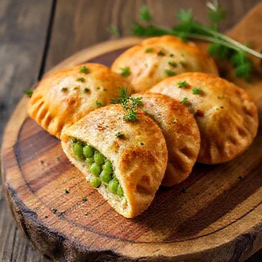 Класичні Пиріжки з Горохом