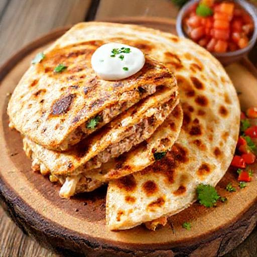 Класична Кесадилья з Куркою