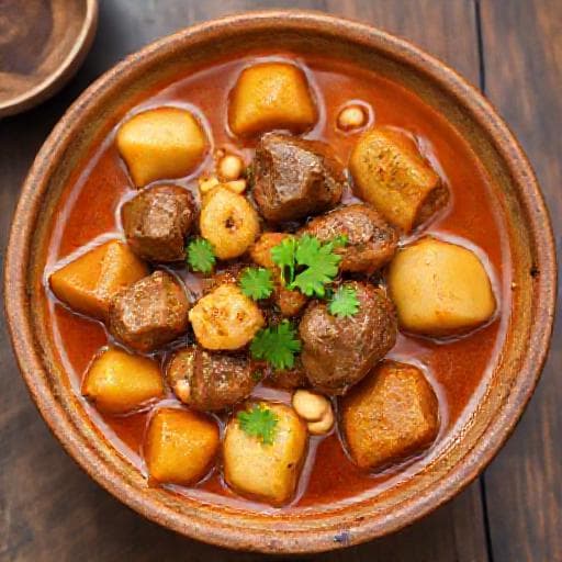 Класичне Масаман Карі з Яловичиною