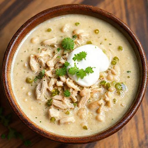 Класичне Біле Чилі з Куркою