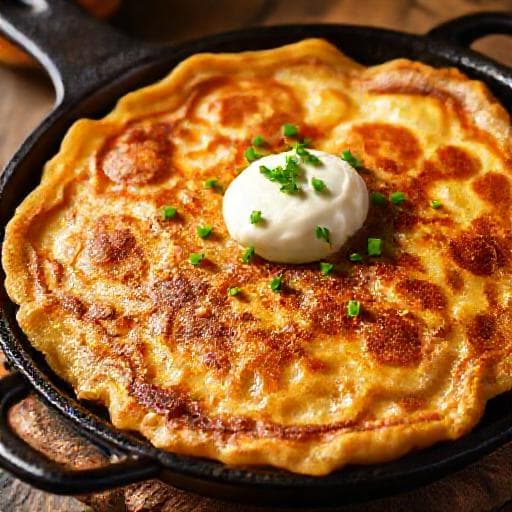 Бульбяники з сиром та шкварками (регіональний варіант)