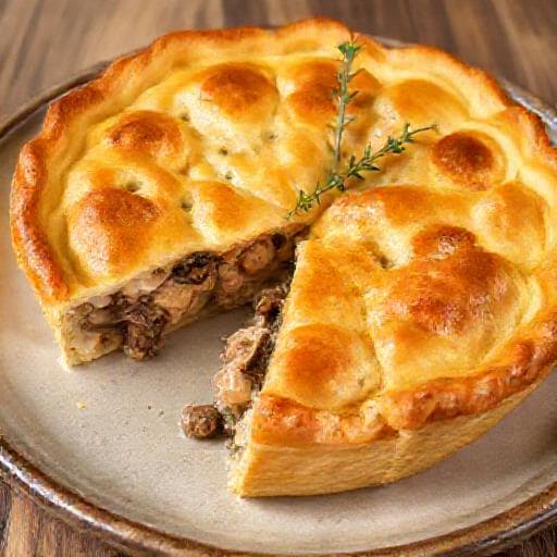 Кубете з куркою та грибами (регіональний варіант)