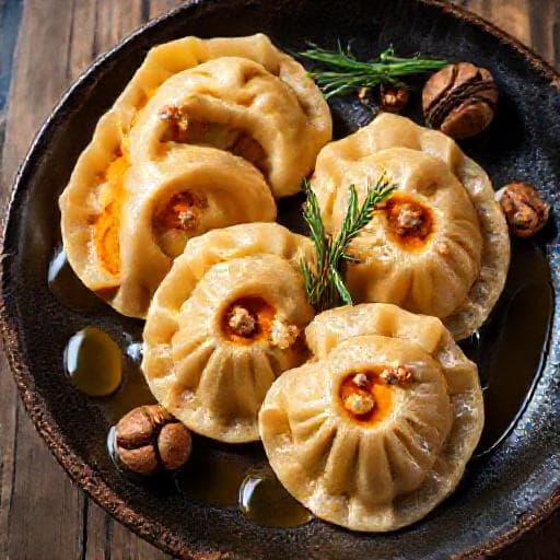 Бурма з гарбузом та горіхами (Регіональний варіант)