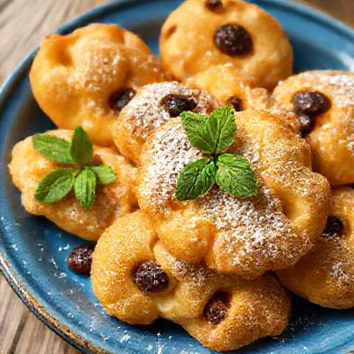 Чир-чир із сиром та родзинками (регіональний варіант)