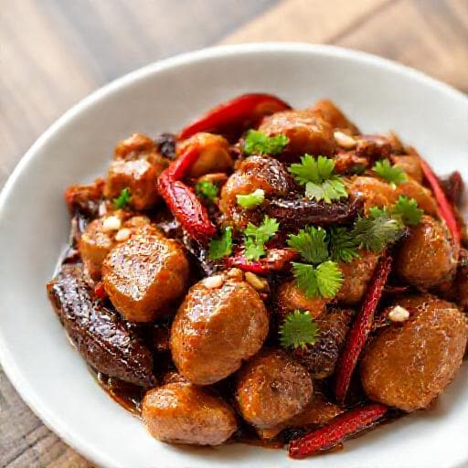 ไก่ผัดพริกแห้ง