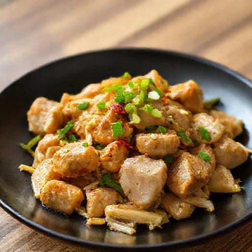 ไก่ผัดตะไคร้แบบเร่งด่วน