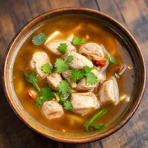 ไก่บ้านต้มมะขาม (สูตรดั้งเดิม)