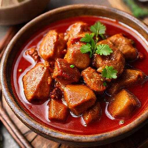 หมูโคตุ๋นน้ำแดง