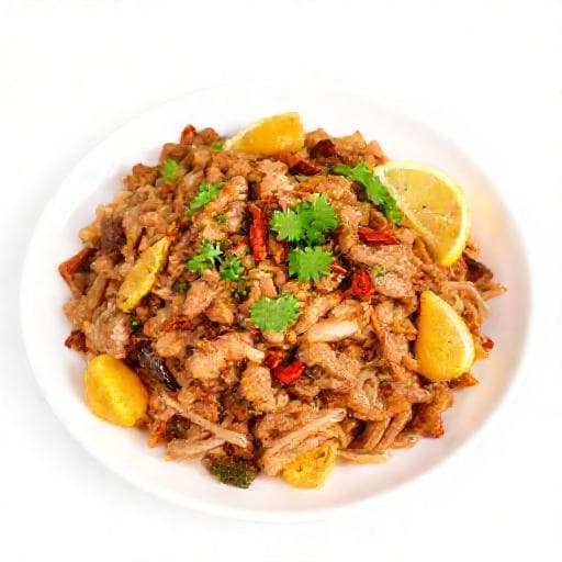 หมูผัดหนำเลี้ยบแบบดั้งเดิม