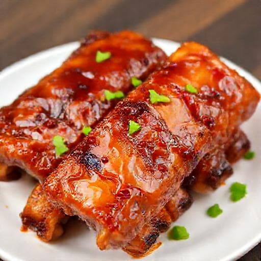 ซี่โครงหมูอบน้ำผึ้งแบบเร่งด่วน