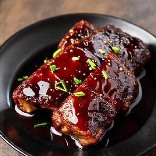ซี่โครงหมูอบน้ำผึ้งซอสเทอริยากิ
