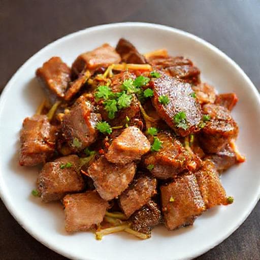 ซี่โครงหมูผัดตะไคร้แบบเร่งด่วน