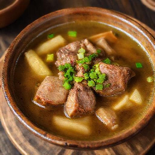 ซี่โครงหมูตุ๋นมะระแบบเร่งด่วน