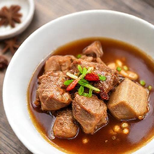 หมูตุ๋นยาจีนฉบับเร่งด่วน