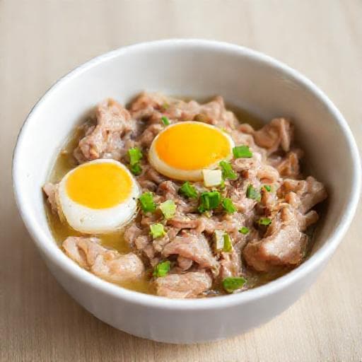 หมูสับนึ่งไข่เค็ม (ฉบับเร่งด่วน)