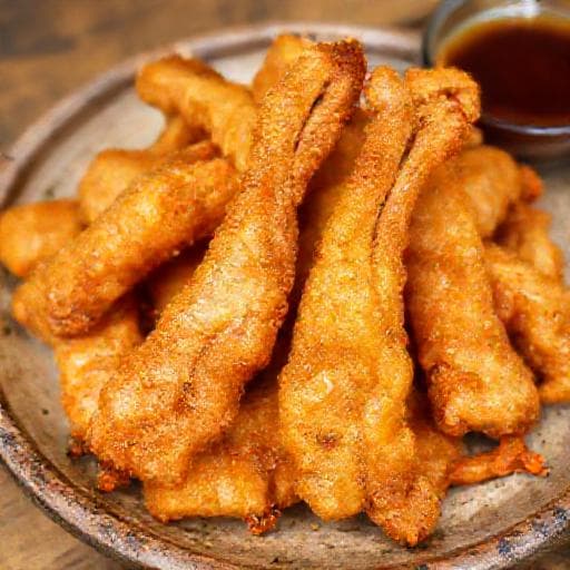 เอ็นไก่ทอดน้ำปลา