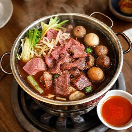 แจ่วฮ้อนเนื้อวัวแบบดั้งเดิม