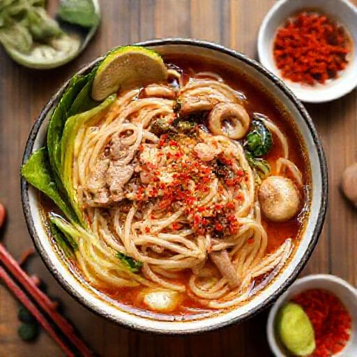 แจ่วฮ้อนหมูสับรวดเร็ว