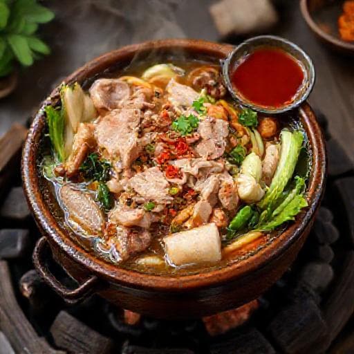 จิ้มจุ่มหมู สูตรดั้งเดิม