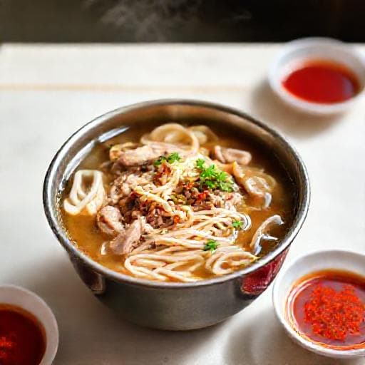 จิ้มจุ่มหมูหมูสับ (สูตรเร่งด่วน)