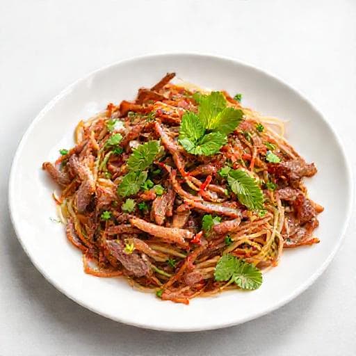 พล่าเนื้อรวน (Pla Nuea Ruan)