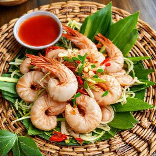 เมี่ยงกุ้งโบราณ