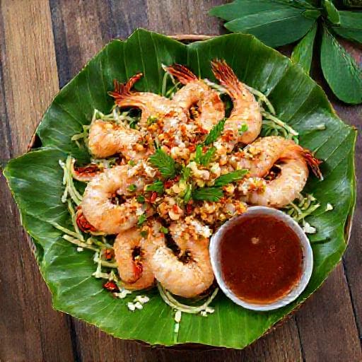 เมี่ยงกุ้งทรงเครื่อง