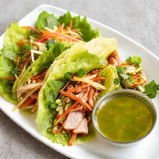 เมี่ยงหมูสามชั้นลวกจิ้ม