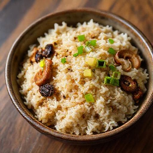 ข้าวอบเผือกแห้ง (สูตรเร่งด่วน)