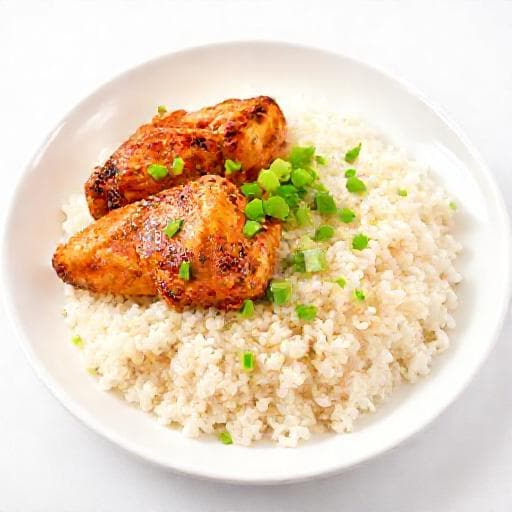 ข้าวไก่อบแบบเร่งด่วน