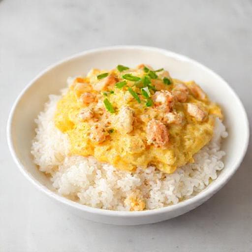 ข้าวไข่ข้นปู (สูตรเร่งด่วน)