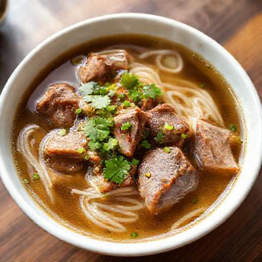 ก๋วยเตี๋ยวเป็ดตุ๋นน้ำใส
