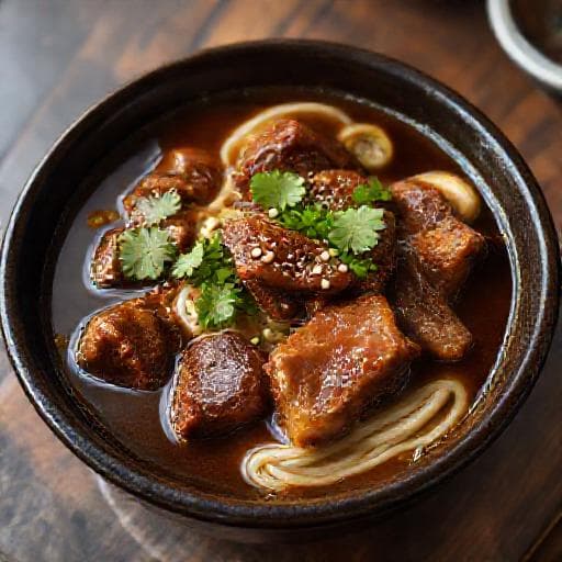 ก๋วยเตี๋ยวเป็ดตุ๋นทรงเครื่อง (สไตล์ฮ่องกง)