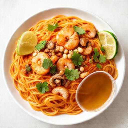 บะหมี่ต้มยำแห้ง