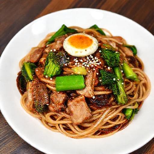 ผัดซีอิ๊วเนื้อหมู (สูตรดั้งเดิม)