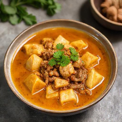 แกงขนุนหมูสับ (สูตรเร่งด่วน)