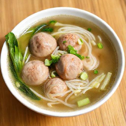 แกงจืดวุ้นเส้นหมูสับ (สูตรเร่งด่วน)