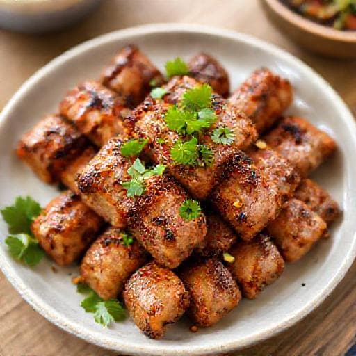 ไส้อั่วแบบเร่งด่วน (ใช้หมูสับปรุงรส)