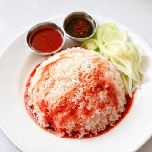 ข้าวกั๊นจิ๊นแบบเร่งด่วน (ใช้ข้าวสวยหุงสุก)