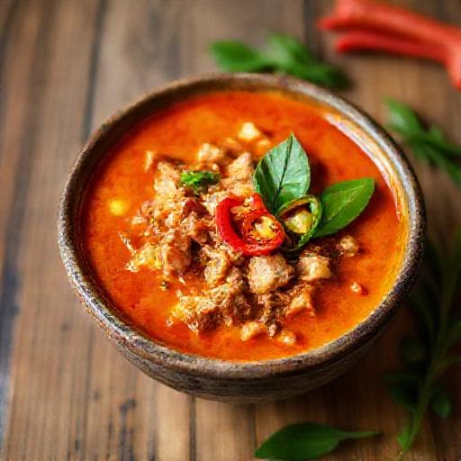 แกงกระด้างหมูสับ (สูตรเร่งด่วน)
