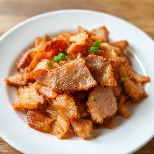 โลบะหมูสามชั้นแบบเร่งด่วน