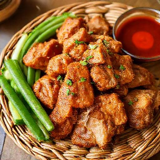 หมูทอดเมืองตรัง (สูตรใส่สมุนไพร)