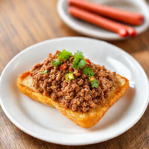 ขนมปังหน้าหมู สูตรดั้งเดิม