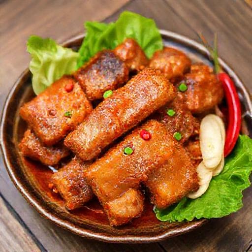 แหนมซี่โครงหมูทอด (สูตรดั้งเดิม)