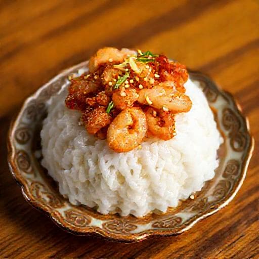 ข้าวเหนียวหน้ากุ้ง (สูตรดั้งเดิม)