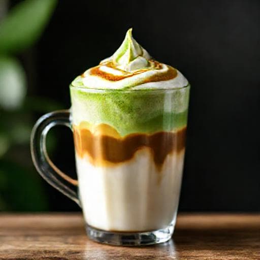 กาแฟดัลโกนาชาเขียวมัทฉะ