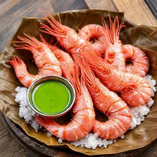 กุ้งแชบ๊วยอบเกลือ (สูตรดั้งเดิม)