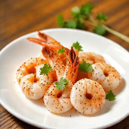 กุ้งอบเกลือ (แบบรวดเร็ว)