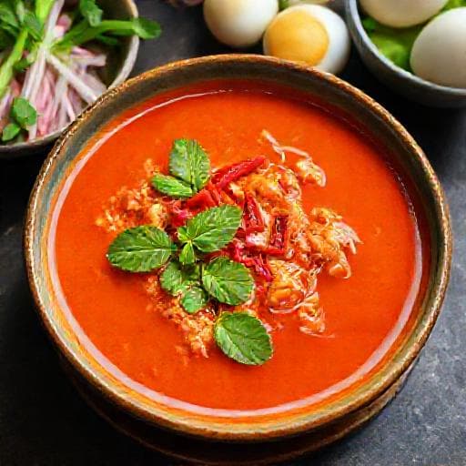 น้ำพริกไข่ปูทรงเครื่อง (ประยุกต์)
