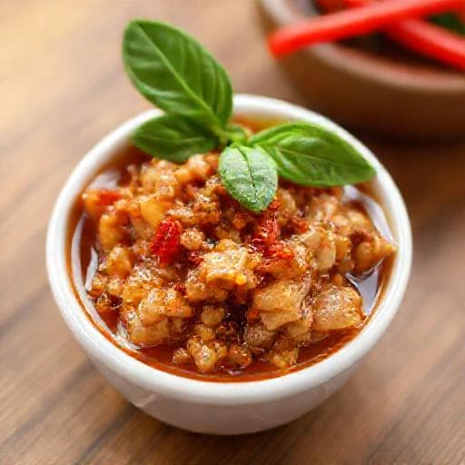 แจ่วบองหมูสับ (สูตรเร่งด่วน)